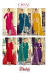 Mishti Vol 2 By Ossm Roman Silk Kurti With Bottom Dupatta Wholesalers In India
